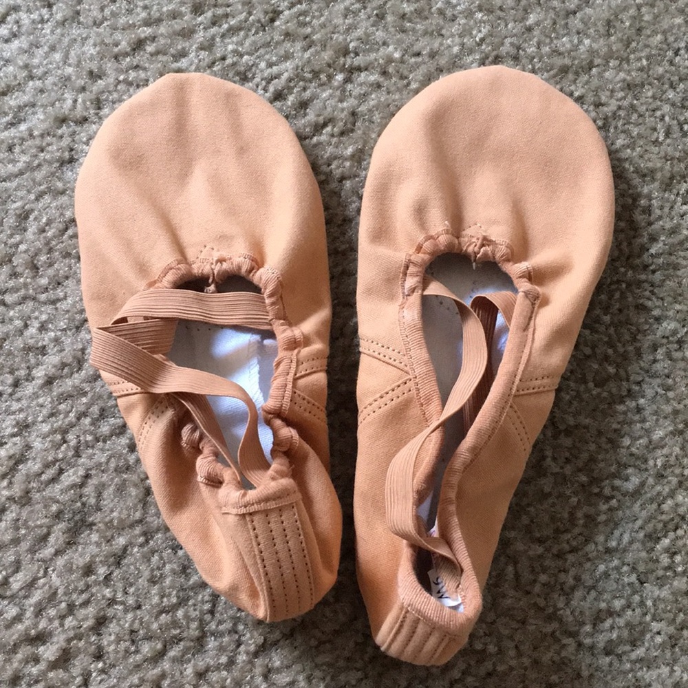 Sansha Silhouette Split Sole Nude Ballet Shoes